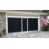 White Frame/Black PVC-coated Screen Mesh sélectionné