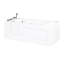 Abberton 1700mm x 760mm Freestanding Acrylic Bathtub-118805783