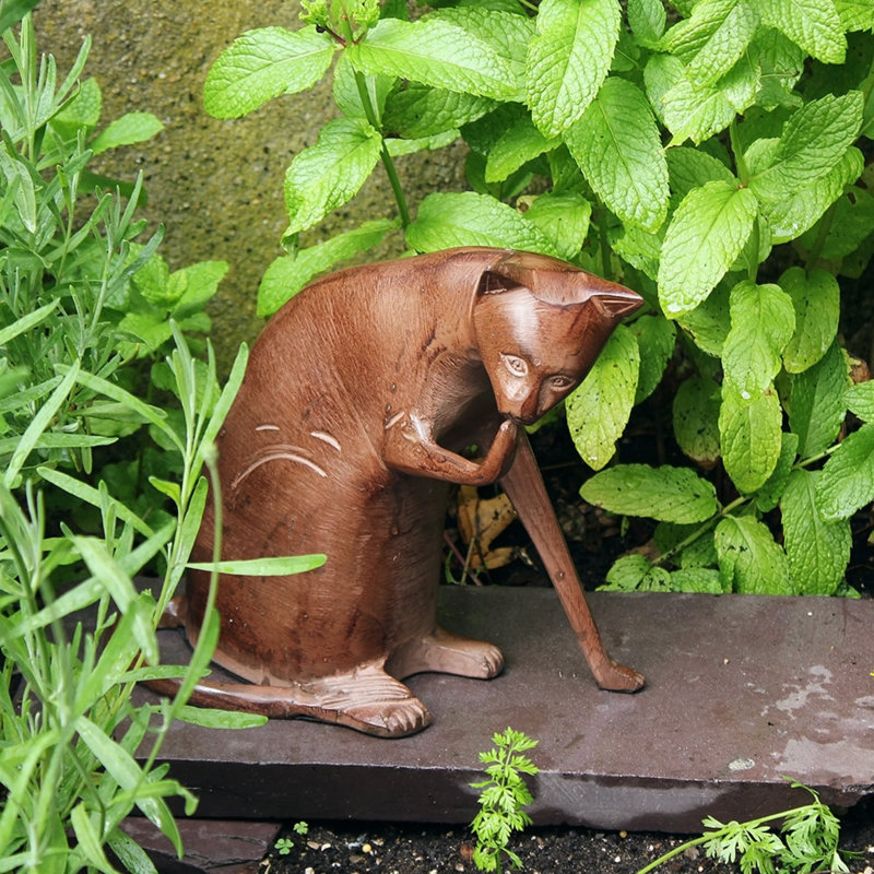 Drumgurland Cat Metal Garden Statue