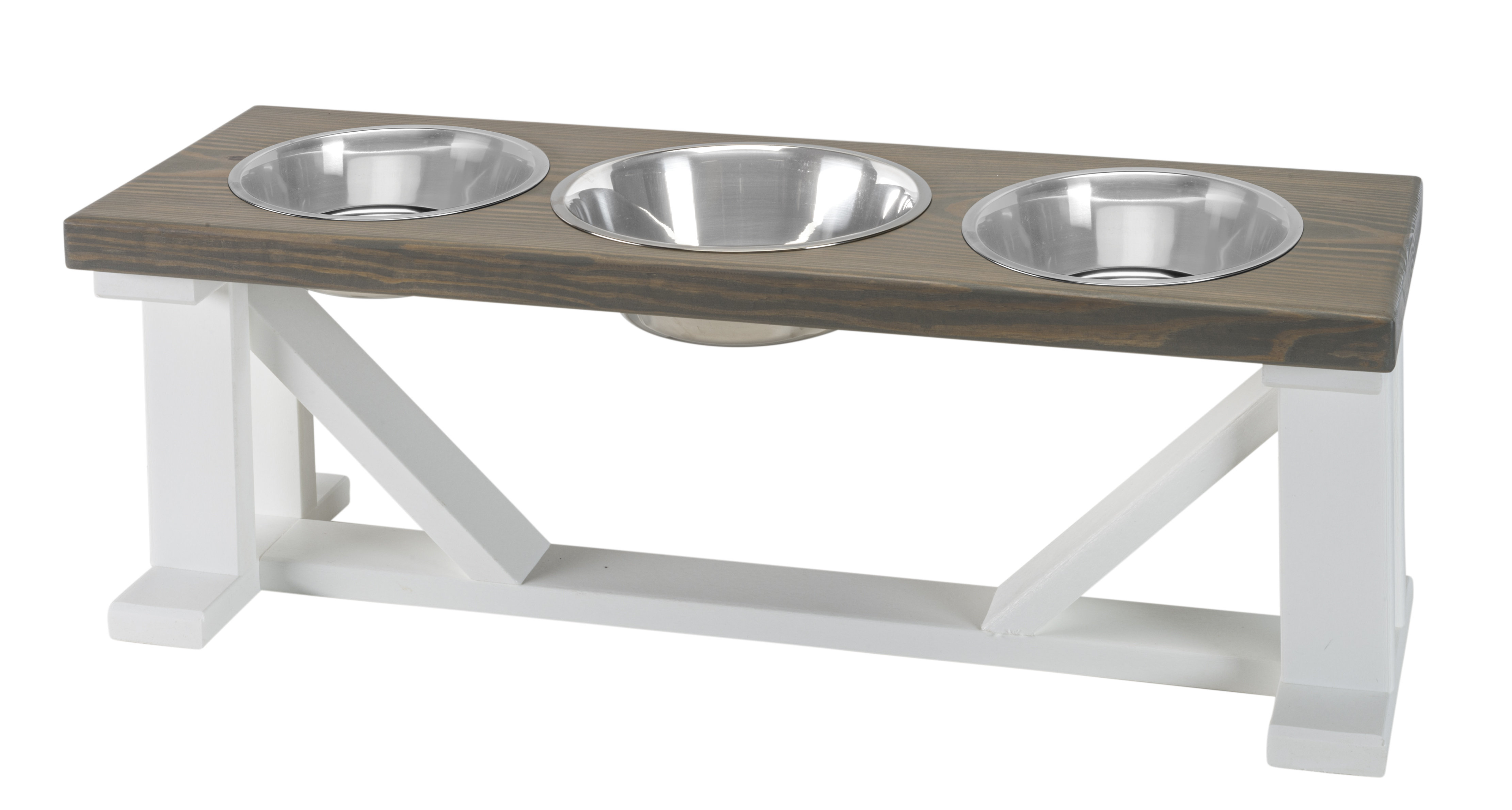 TRIPLE TREE Large Dog Bowls, with 2X 51 OZ Stainless Steel Pet