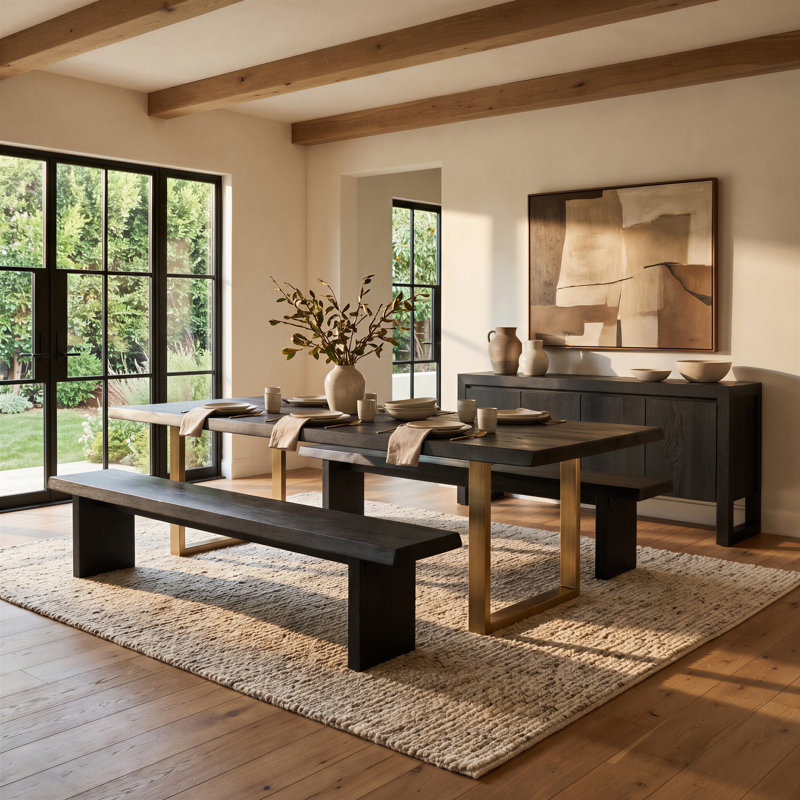Colin 68" Sideboard, Ebonized