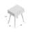 Evins Solid Wood Top 1 End Table with Storage and Built-In Electrical Outlet