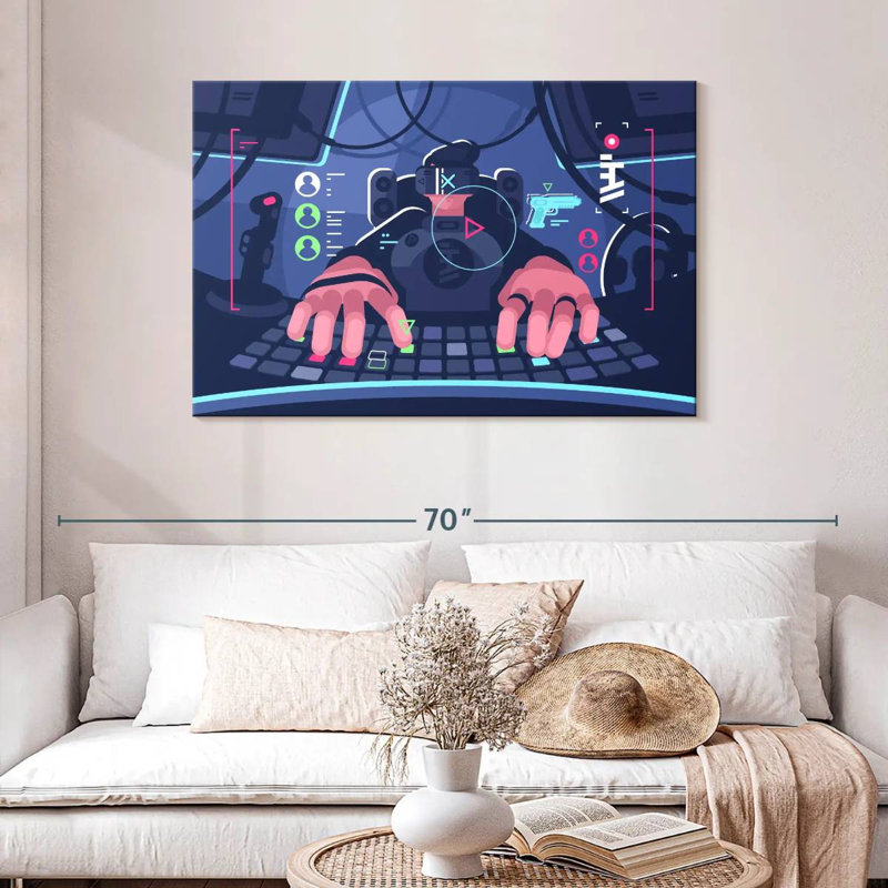 Senne Professional Gamer, 30" H x 45" W