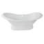 Aqua Eden 72" x 31" Pedestal Soaking Bathtub