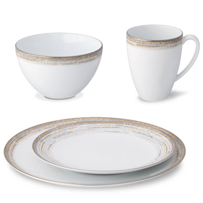 Couvert individuel 4 pièces Noritake Raylan