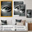 Œil monochrome Kalessa III - reproduction sur toile-87373161-87373164
