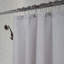 Rideau de douche gris Elle Elle Décor Jacquard Weave