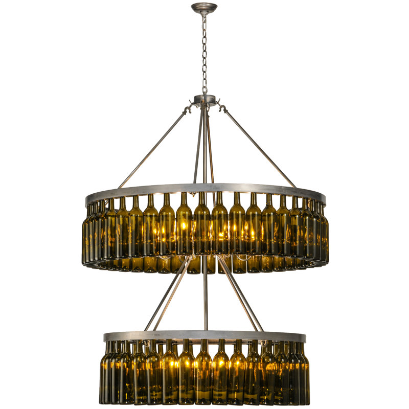 Aaralyn 12 - Light Glass Chandelier