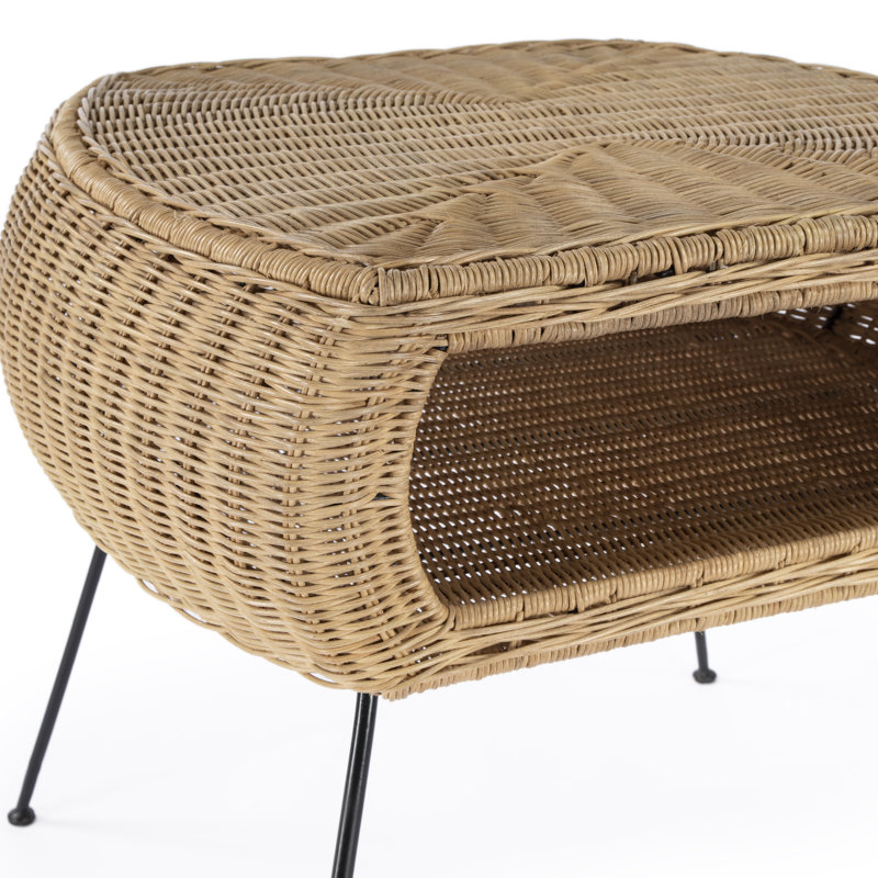 Coralitta Rattan End Table