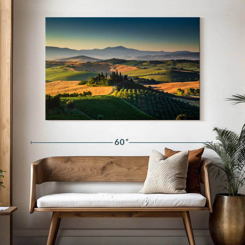 Nicci Tuscany Hills And Valleys, 34" H x 51" W