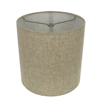 Linen Drum Lamp Shade