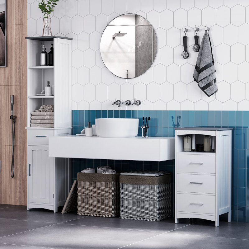 Freestanding Linen Cabinet