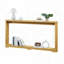 Table console étroite avec texture ondulée - naturel, 70,1 po-1784157241