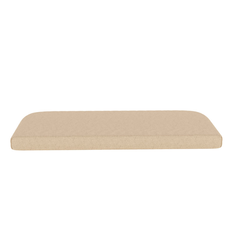 Sunbrella® Outdoor 3'' Bench Cushion, Antique Beige Sunbrella® Canvas