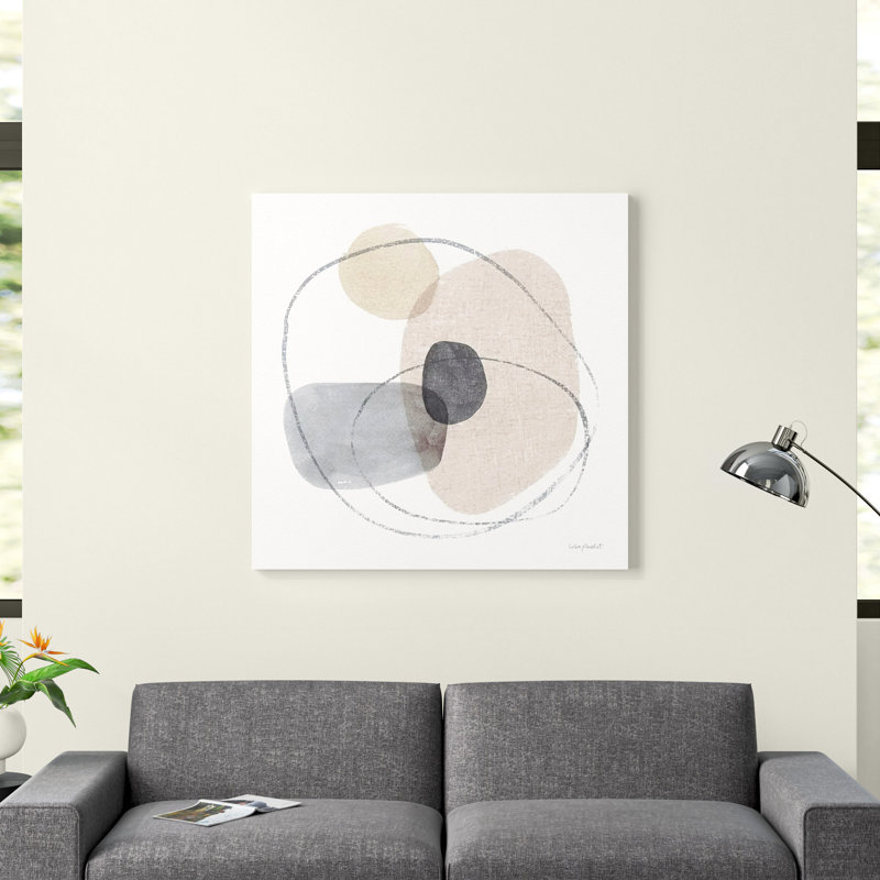 "Think Neutral 11", reproduction d'art par Lisa Audit, Toile tendue, H 48 po x l 48 po, Sans cadre