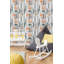 Joli rouleau de papier peint pelez et collez le renard et les lapins-272507822