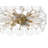 Rosdorf Park Lazzara - 8 Lt Chandelier In Soft Brass Finish
