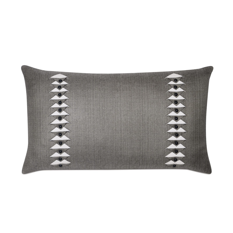 Housse et insert pour coussin lombaire Zac Nailhead, Faux duvet