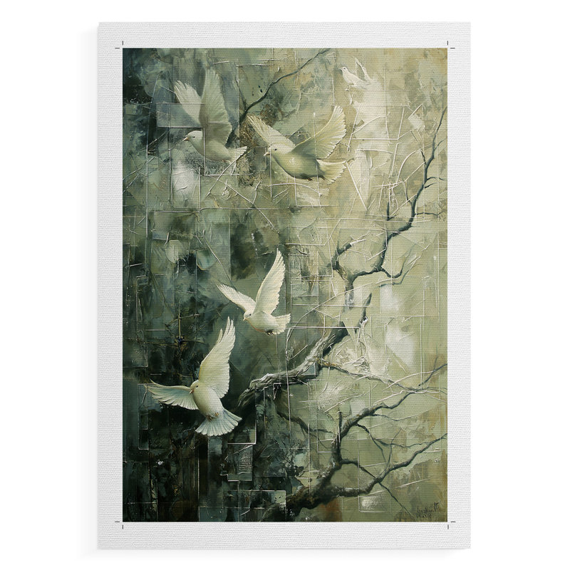 ANIMAUX série LXV - Impression sur toile seulement - NON CADRE, H 27 po x l 18 po