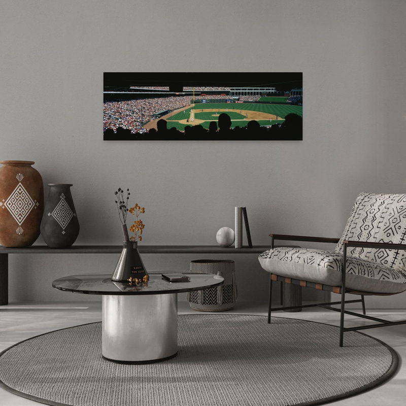 The Ballpark In Arlington by J Sohm/VOA LLC - Wrapped Canvas Panoramic Print, 30.48 cm H x 91.44 cm W