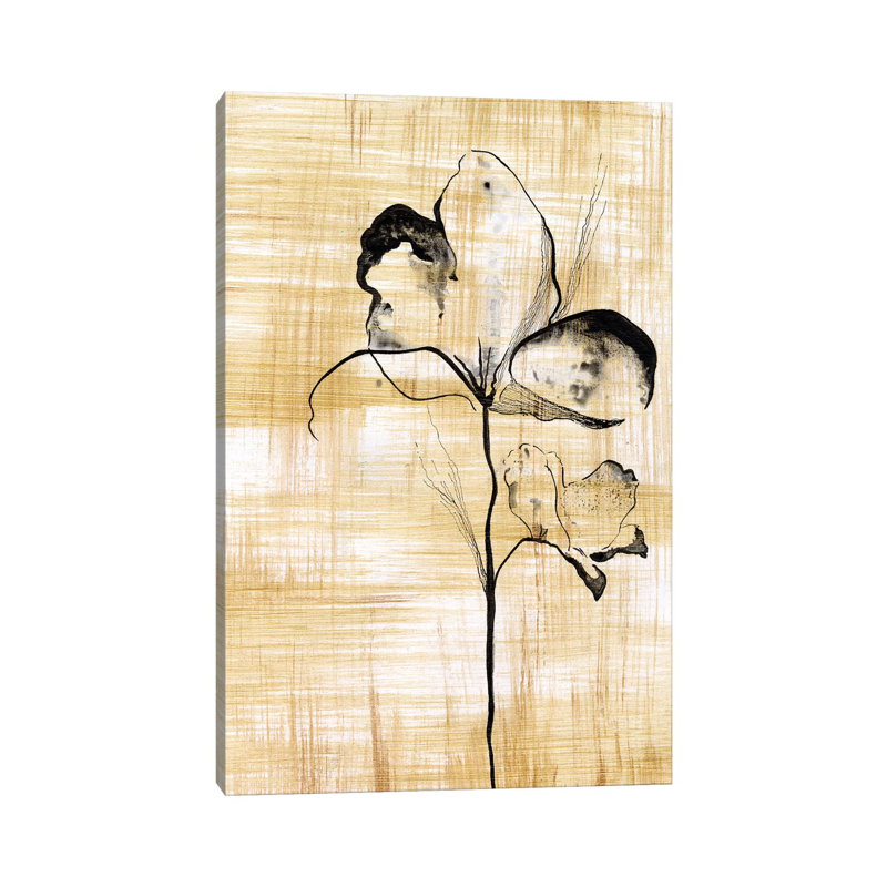 Gilded Beauty I by Lily Liama - Wrapped Canvas Gallery-Wrapped Canvas Giclée, 20.32 cm H x 30.48 cm W