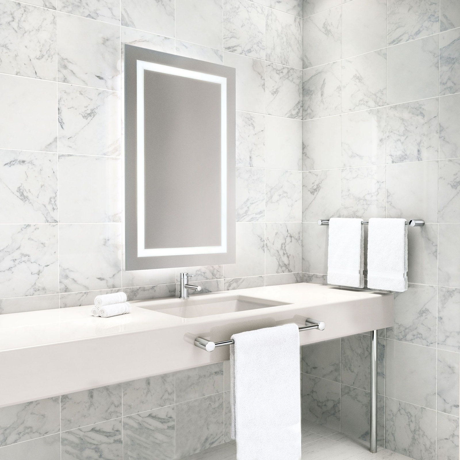 Align Single-Handle Bathroom Faucet, Brushed Nickel