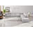 Nuccio 7-Piece Minimalist Modern Soft-Upholstered Sectional With Ottoman