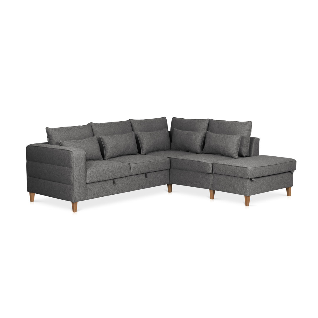 Ecksofa Degaglia mit Bettfunktion