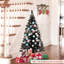 Arbre de Noël artificiel illuminé 4 pi, 122 branches, 50 lumières pour l'intérieur-1167343501
