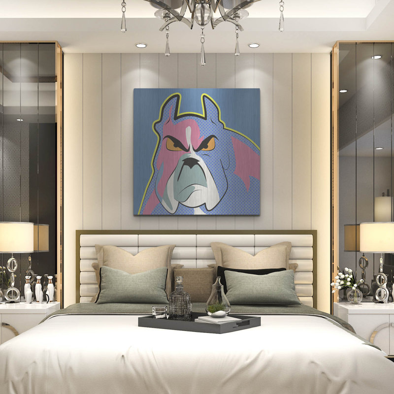 «Bull Dog Pop» par Mark Ashkenazi, H 36 po x l 36 po