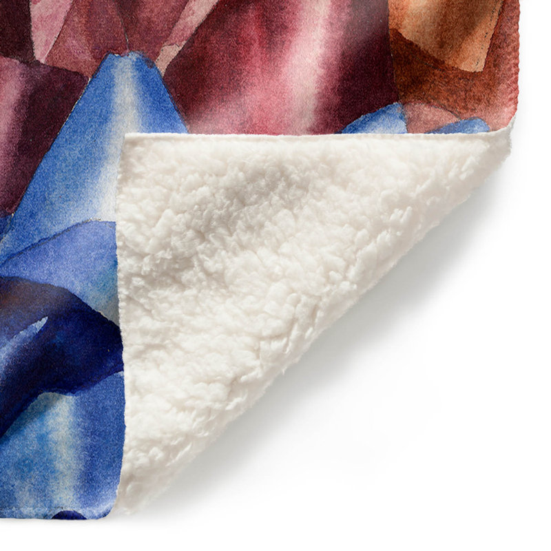 Hand Woven Throw Blanket, 68" x 80"