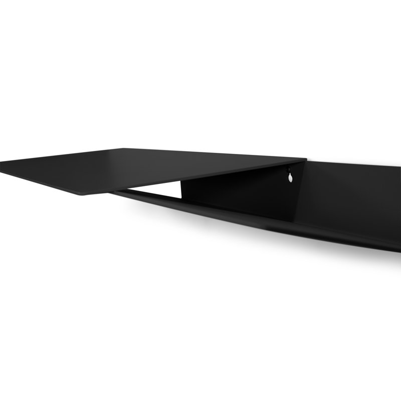 DRIFT Adjustable Steel Floating Desk, Black