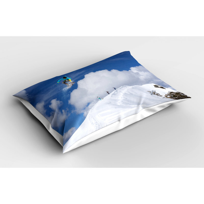 Mountain Polyester Toile Sham Set, Twin