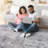 2X3 Light Grey/Abstract Non-Shedding Living Room Bedroom Dining Home Office Stylish And Stain Resistant Area Rug-1173221345
