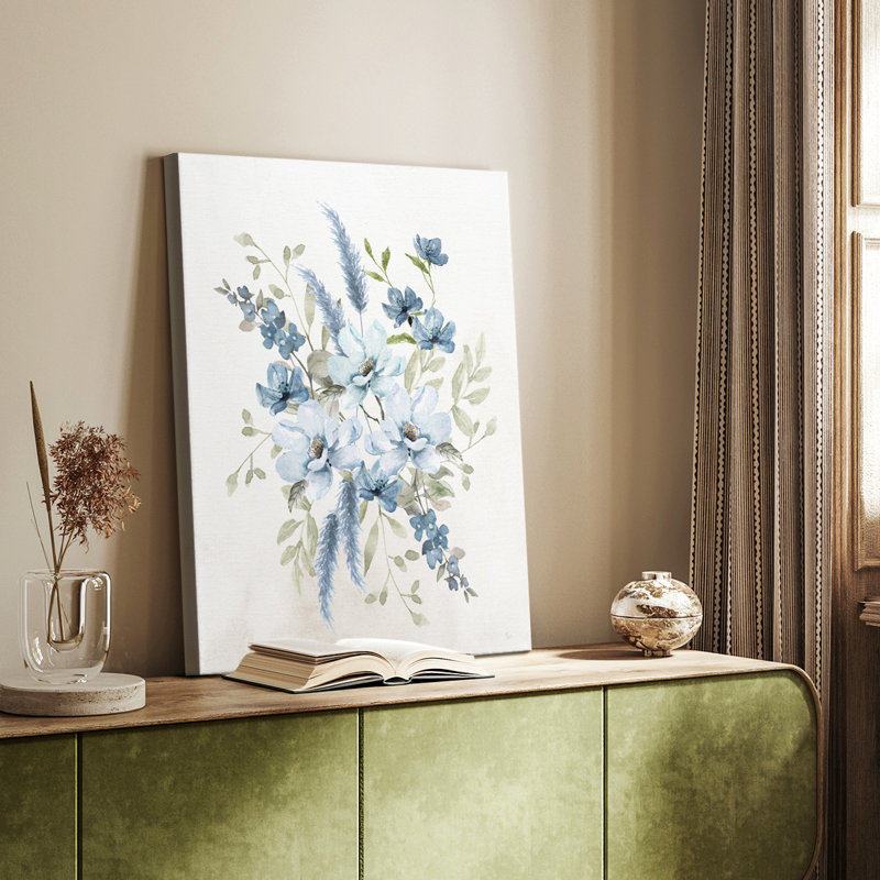 Sweet Blues II - galerie sur mesure, H 18 po x l 12 po
