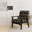 Fauteuil d'appoint rembourré à motif géométrique 'Fillmer