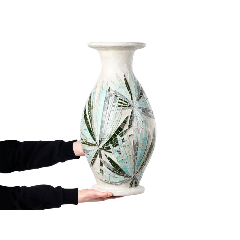 Charisa Handmade Terracotta Floor Vase