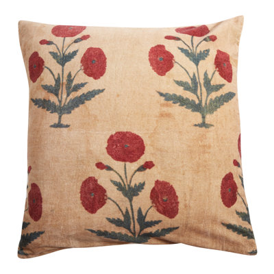 Rouge coquelicot 22 po x 22 po