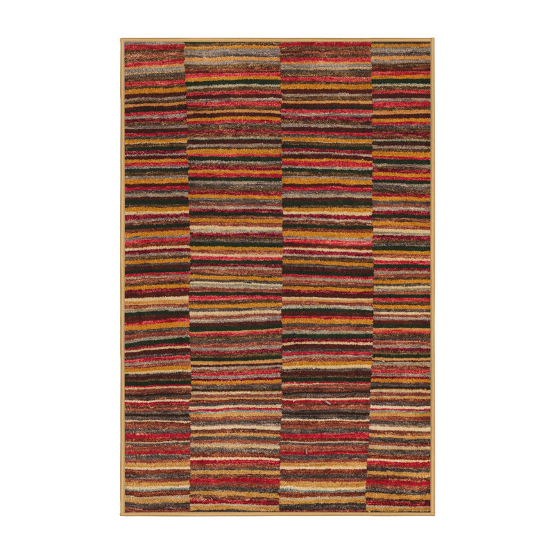 Abstract Indoor Rug, Rectangle 7' x 9'
