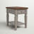 Bonas Solid Wood End Table with Storage