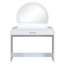 39" Makeup Vanity Table with Mirror Touch Screen Lighted Mirror, Dressing Table with Drawer for Bedroom