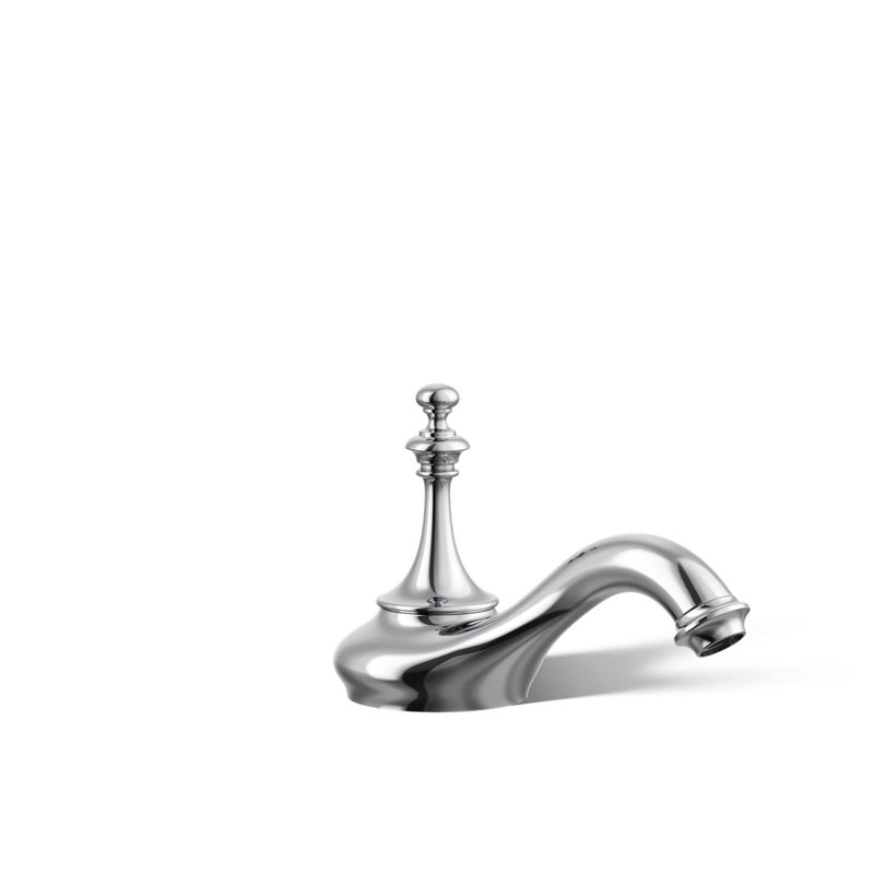 Artifacts Widespread Faucet Bathroom Sink with Drain Assembly, Polished Chrome