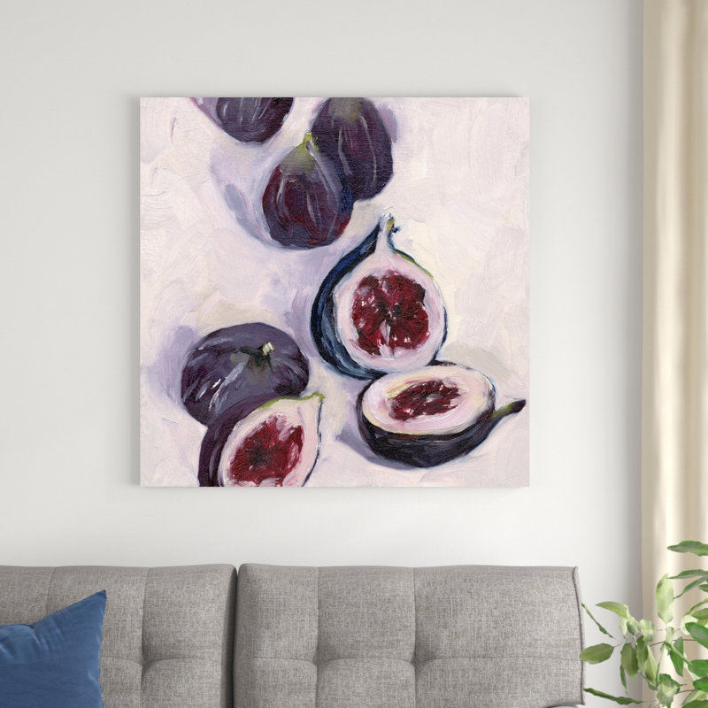 Figues dans l'huile I, H 36 po x l 36 po