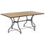Cecilija Acacia Patio Dining Set with