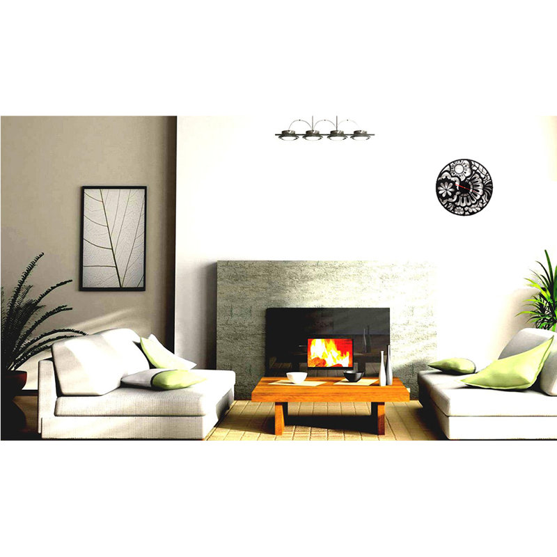 Floro Metal Wall Clock