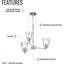 Luminaires de lustre évasés (ampoule non incluse)-1232690851-1232690852