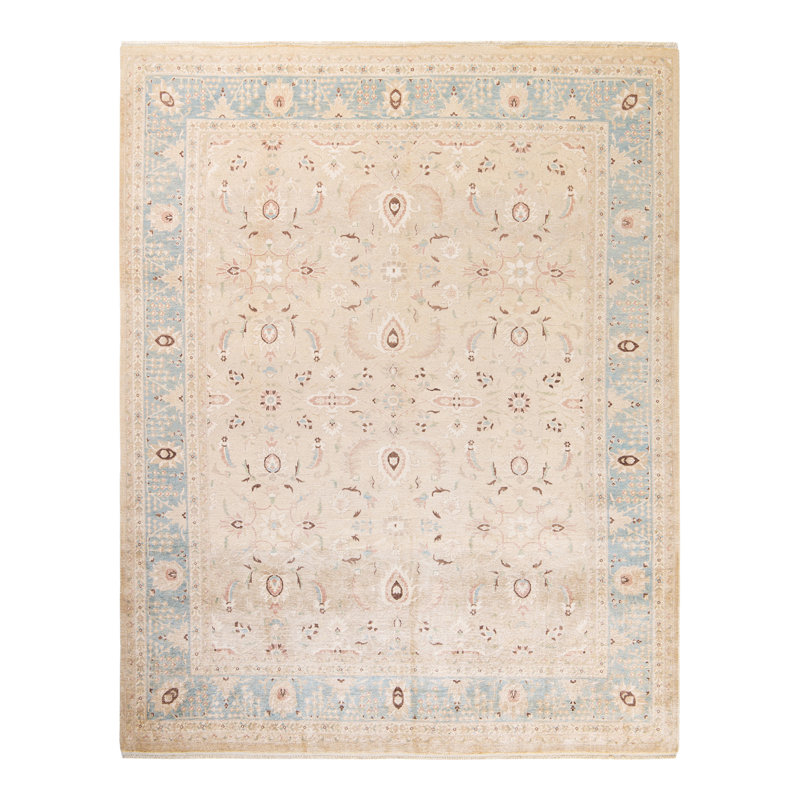 Vilho One-of-a-Kind 7' 10" X 9' 10" Hand Knotted Area Rug