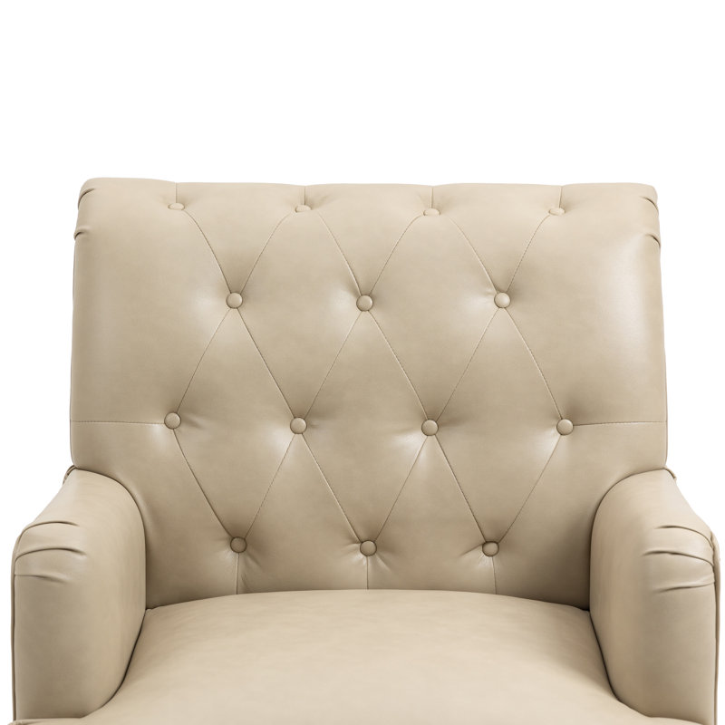 Enoks 71 Cm Wide Tufted Lounge Chair