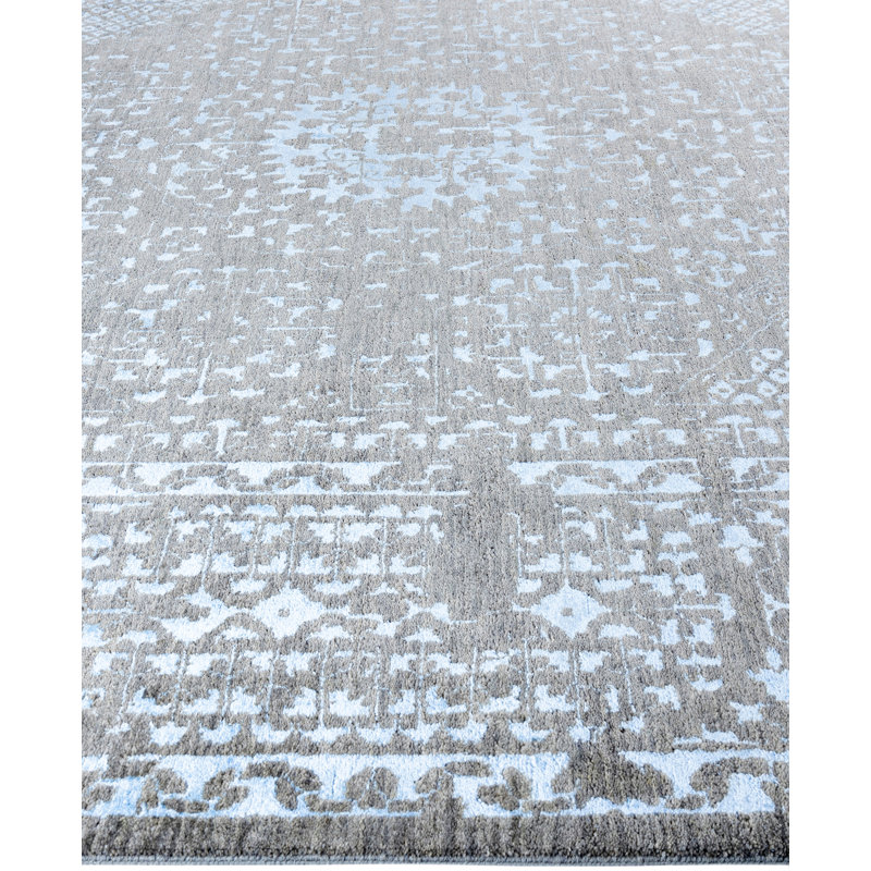 Overdyed One-of-a-Kind 9' 4" X 12' 3" Hand Knotted Area Rug