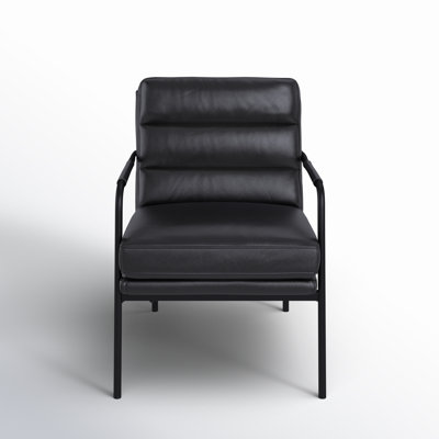 Keeley 23.5" W Top Grain Leather Armchair